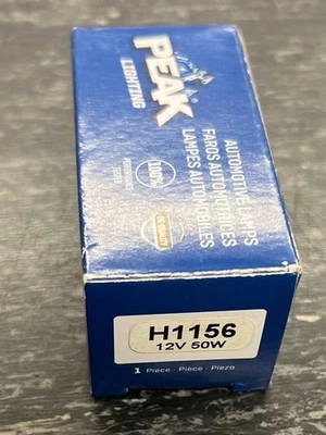 H1156 12V 50W Clear Incandescent Halogen Light Bulb - Image 1 of 3