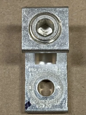 CMC AB-350 Aluminum Mechanical Lug 6-350Kcmil 5/16" HEX & 3/8" Hole - Image 1 of 4