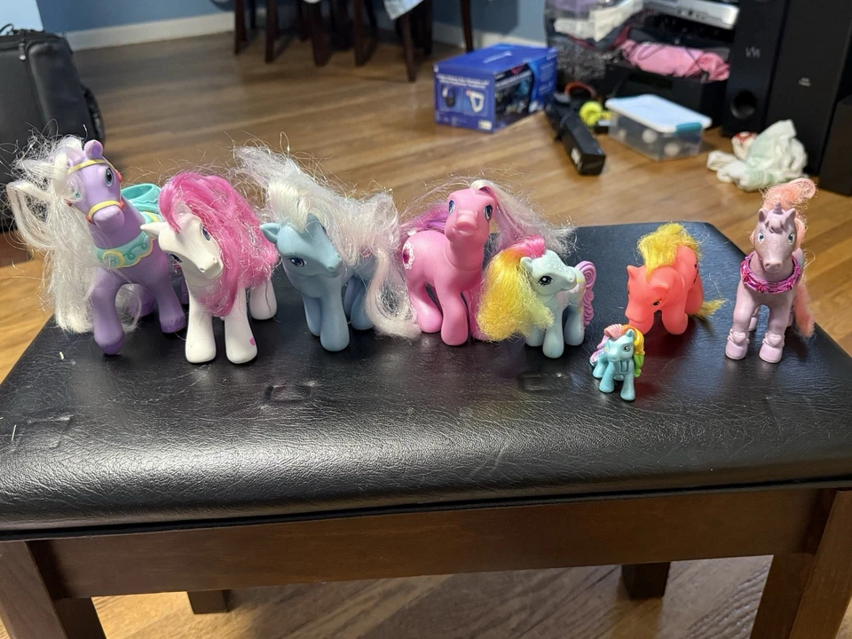 Disney Mi Primera Princesa Bella Rosa Pétalo Fisher Price Mattel Pony Lote De 8 Foto 1 de 4