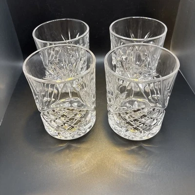  Shannon Godinger DUBLIN Crystal Double Old Fashioned Whiskey Low Ball Glasses 4 - Image 1 of 3