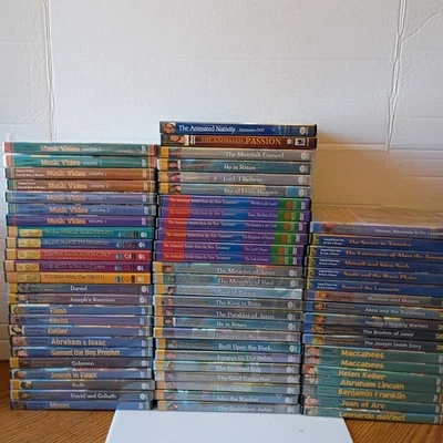 NEST Animated Stories From the Bible New Testament BoM Heroes Music Lot 68 - Image 1 of 4