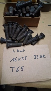 33 Stück Pflugschrauben Vierkant M 16x60 - Bild 1 von 5