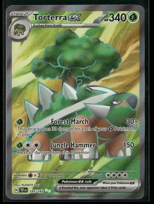 SV05: Temporal Forces #185/162 Torterra ex - Image 1 of 2