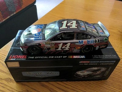 Tony Stewart #14 Mobil 1 2013 color negro cromo 1:24 Lionel 1 de 72 Foto 1 de 2