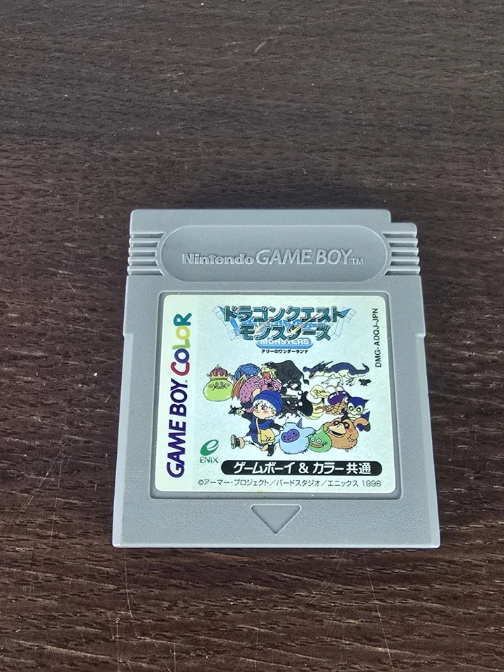 Dragon Warrior Monsters Dragon Quest Monsters Gray Nintendo Gameboy  Japanese - Image 1 of 2