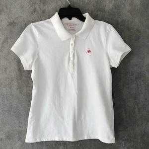 Aeropostale A87 Logo Womens Extra Large Polo Shirt White - Picture 1 of 10