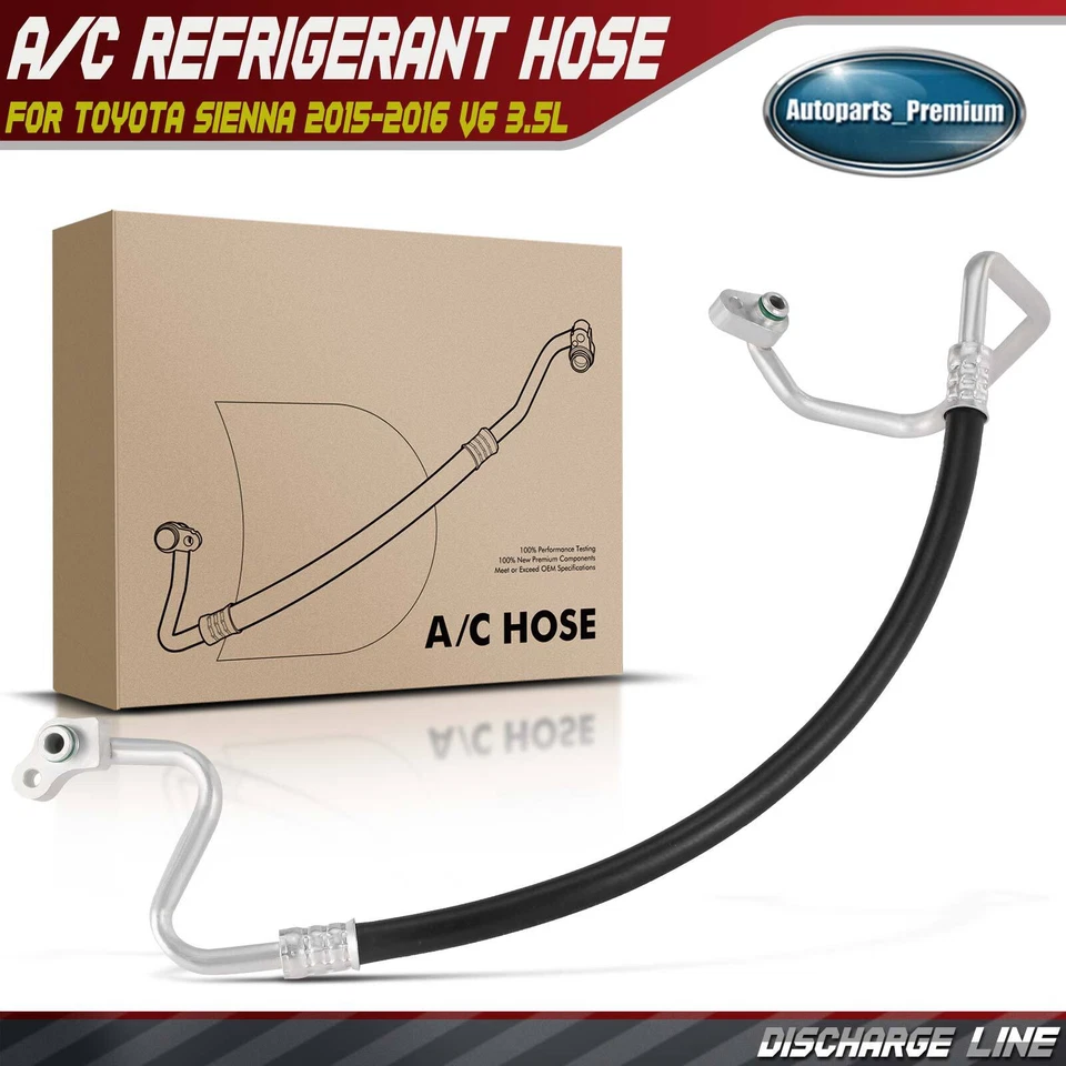 Línea de descarga para compresor a condensador Toyota Sienna 15-16 3,5 L 8870308080 Foto 1 de 4