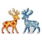 MP Studia Counted Cross Stitch Kit - Lapland deer decoration - Plastic Canvas