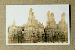 Postcard: Queen Victoria - Bryce Canyon Nat Park - Utah - RPPC - Picture 1 of 2