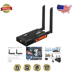 Multi-Room Wireless HDMI Extender - 1 TX to 4 RX with Local Loop-Out Function - Picture 1 of 11