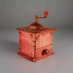 Antike Kaffeemühle Mühle Kaffeemühle Moulin Cafe Molinillo Macinacaffe  - Bild 1 von 10