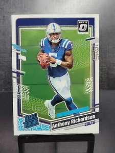 2023 Donruss Optic Anthony Richardson Rated Rookie RC Base #247 Colts - Picture 1 of 2
