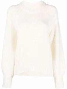 CHINTI & PARKER Wool & Cashmere Cream Oversized Saddle Sleeve Jumper SMALL BNWT - Picture 1 of 17