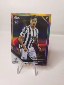 2021-22 Topps cromo #44 Kaio Jorge RC refractor Starball oro púrpura - Imagen 1 de 2