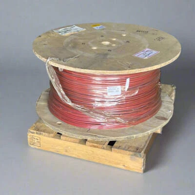 General Cable 2C XLLG CV8 Red Power Cable – 2500 Ft Spool, 15293281 New - Image 1 of 4