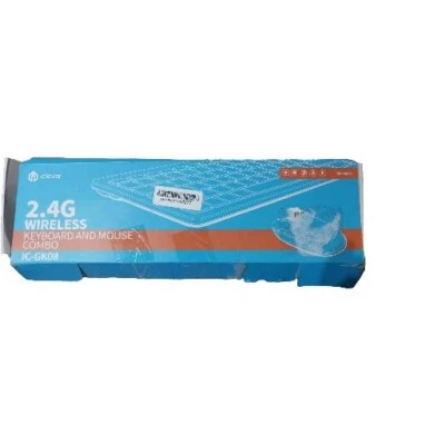 iClever 2.4G Wireless Keyboard And Mouse Combo IC-GK08 Black - Image 1 of 2