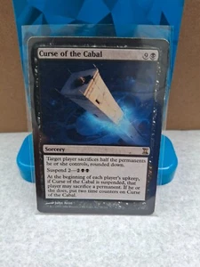 Curse of the Cabal Time Spiral Black Rare MAGIC THE GATHERING CARD Mtg - Picture 1 of 2