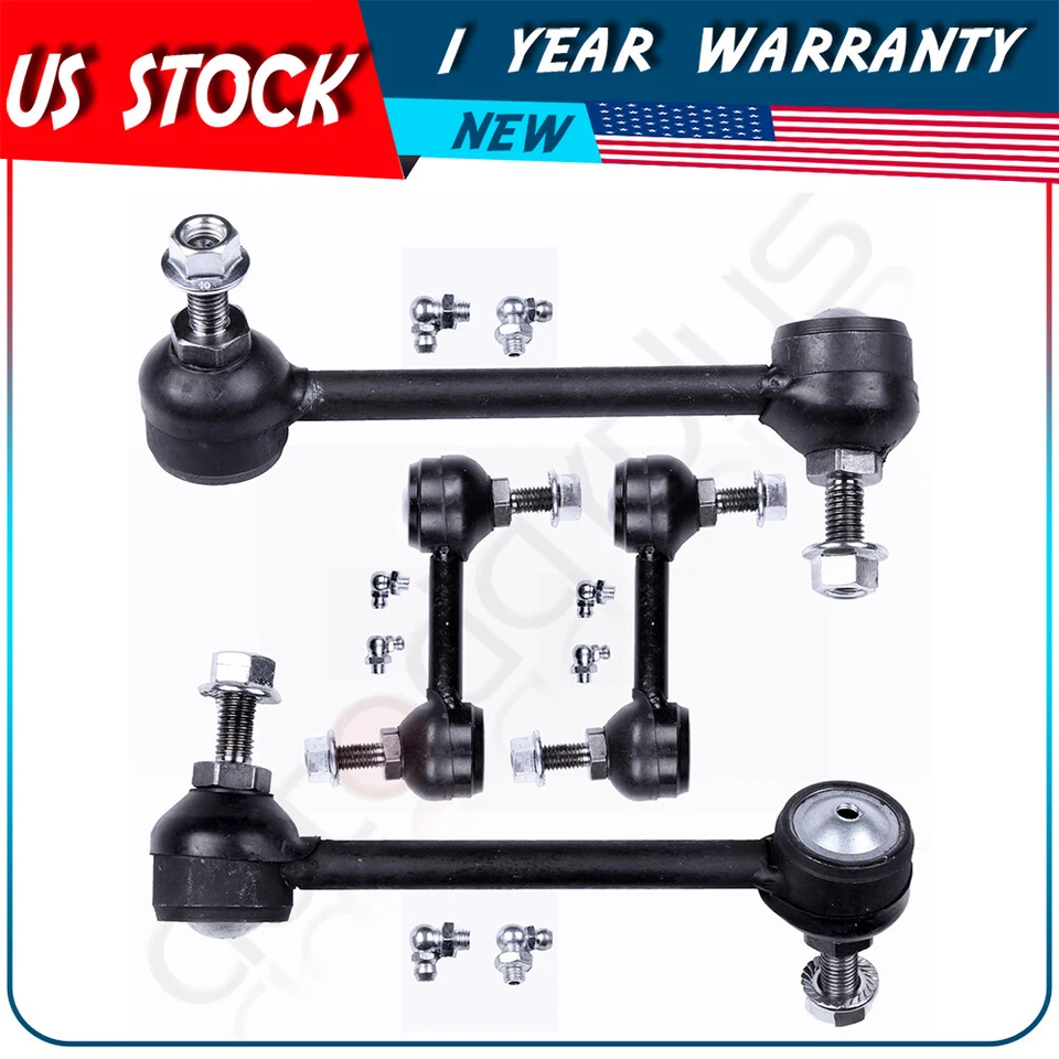 4pcs Rear & Front Sway Bars  For Chevrolet Colorado GMC Canyon Isuzu i-280 i-350 Foto 1 de 4