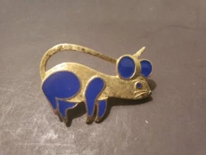 Vintage Mouse Pin - Picture 1 of 2