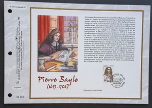 Feuillet CEF 1er jour 1822 2006 Pierre Bayle Dictionnaire - Imagen 1 de 1