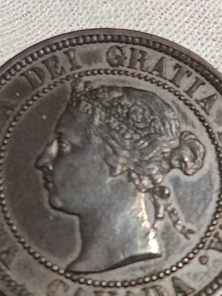 👉1887   Canada One Cent - Higher GRADE  MS Choice Stunning  A/22  - Image 1 of 4