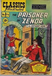 (1950) CLASSICS ILLUSTRATED #76 - "The Prisoner of Zenda #3" - 4.5 Very Good+ - Picture 1 of 2
