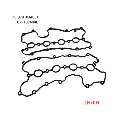 1 par de juntas de cubierta de válvula izquierda y derecha para Audi A6 A8 Quattro Q7 R8 S5 S4 RS4 2007-2015 Foto 1 de 4