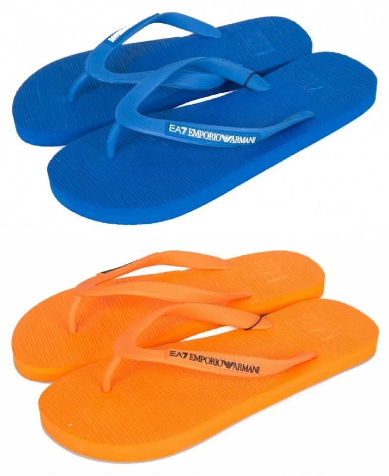 SG Ciabatta infradito uomo mare o piscina EA7 EMPORIO ARMANI articolo 905002 7P2 - Imagem 1 de 1