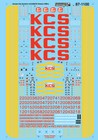 Microscale 871100 Sticket H0 - Kansas Ville Southern AC4400 Diesels 1999+ (