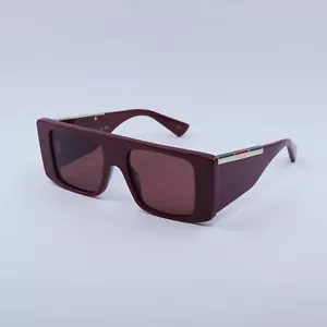 Gafas de sol Gucci GG1888S 004 Borgoña/Rojo 50-18-140 nuevas auténticas - Imagen 1 de 7
