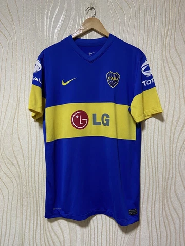 BOCA JUNIORS 2011 2012 HOME FOOTBALL SHIRT SOCCER JERSEY NIKE 432837-471 sz L Cover