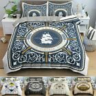 Pattern Bedding Set Quilt Cover with Zipper Top Hot Single Double Pillowcases