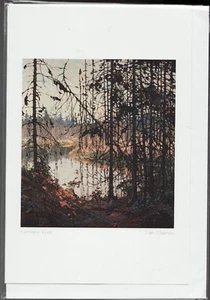 THE JACK PINE - Decorative Landscape - Tom Thomson - New 6" x 9" Art Card - Picture 1 of 1