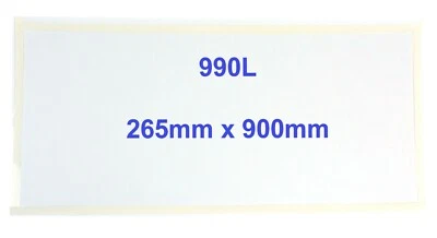10x Schutzfolien 900 x 265 mm für Sandstrahlkabine Sandstrahlfolie SBC 990