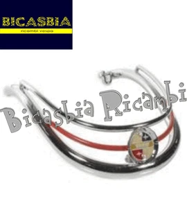 6669 - STOßSTANGE KOTFLÜGEL VORNE VESPA 150 GL - GS - SCHRÄGHECK CERIGNOLA - Bild 1 von 1