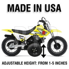 Adjustable Height Suzuki Jr50 Kids Youth Training Wheels Suzuki Jr 50