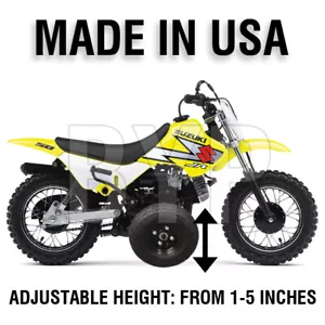 Adjustable Height Suzuki JR50 KIDS YOUTH TRAINING WHEELS Suzuki JR 50 - Picture 1 of 2