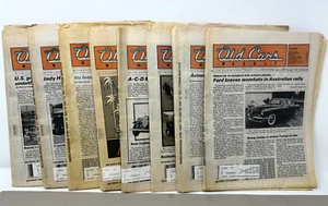 Lot of 8 Old Cars Weekly News and Marketplace 1988, Antique Mercedes, V16 Cars - Picture 1 of 18