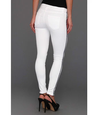 Jeans listra azul têxtil Elizabeth and James Cohen branco tamanho 27 - Imagem 1 de 4