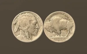 Büffelnickel 1925 S in sehr gutem Zustand - Bild 1 von 1