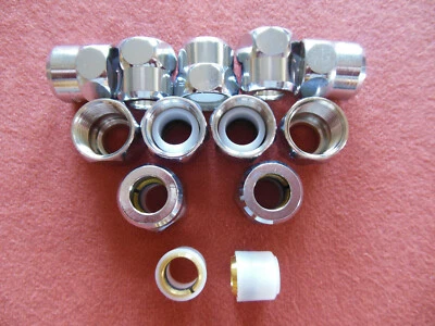 Konus-Quetsch-Verschraubungen mit Längenausgleich verchromt 10mm x 3/8"  SCHELL - Bild 1 von 4