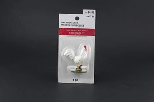 Miniatur Modell Hahn von Celebrate It kleine Schätze rustikale Mini Garten Deko - Bild 1 von 11