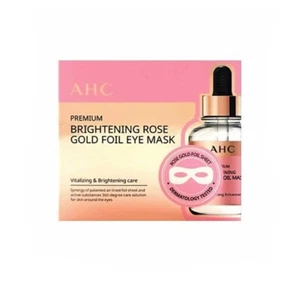 [AHC] Premium Brightening Rose Gold Foil Eye Mask 1Pack (7ml x 5ea) K-Beauty - Picture 1 of 1