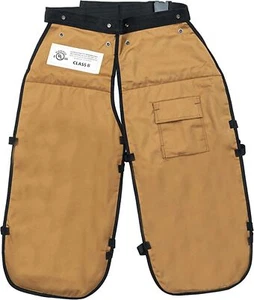MGP SUPPLY Chainsaw Chaps For Men - Chain Saw Chaps For Men, Apron Style W/Po... - Picture 1 of 7