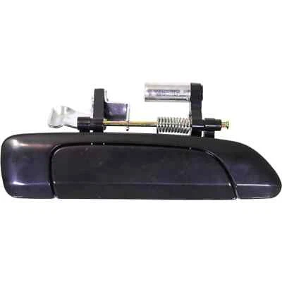 Nueva manija de puerta exterior trasera derecha lisa negra para Honda Civic Sedán 2001-2005 Foto 1 de 4