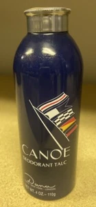 Canoe Deodorant Talc by Dana for Men 4.0 oz New Sealed - Picture 1 of 6