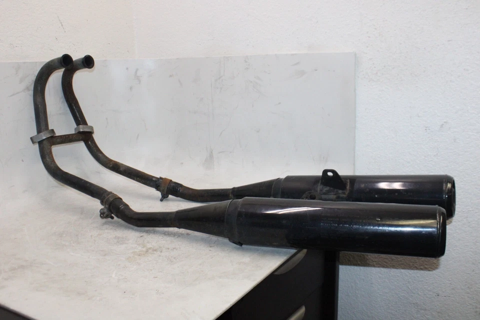 Kawasaki Ninja 250R Ex250F 1994 fabricante original sistema de escape completo cabezales silenciador de tubo Foto 1 de 4