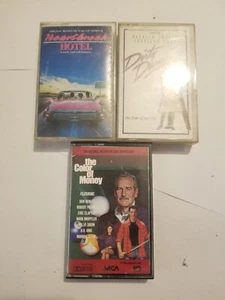 Lot 3 Soundtrack Music Tapes Heartbreak Hotel, Color Money, Dirty Dancing - Picture 1 of 2