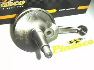 ALBERO MOTORE PINASCO ANTICIPATO CROMATO CONO 19 CORSA 43mm VESPA 50 SPECIAL - Imagen 1 de 3