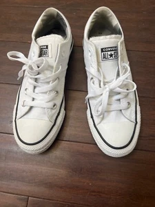 Converse All Star Shoreline Knit White Slip On Shoes Worn Once! 55791f Sz 6 - Picture 1 of 7